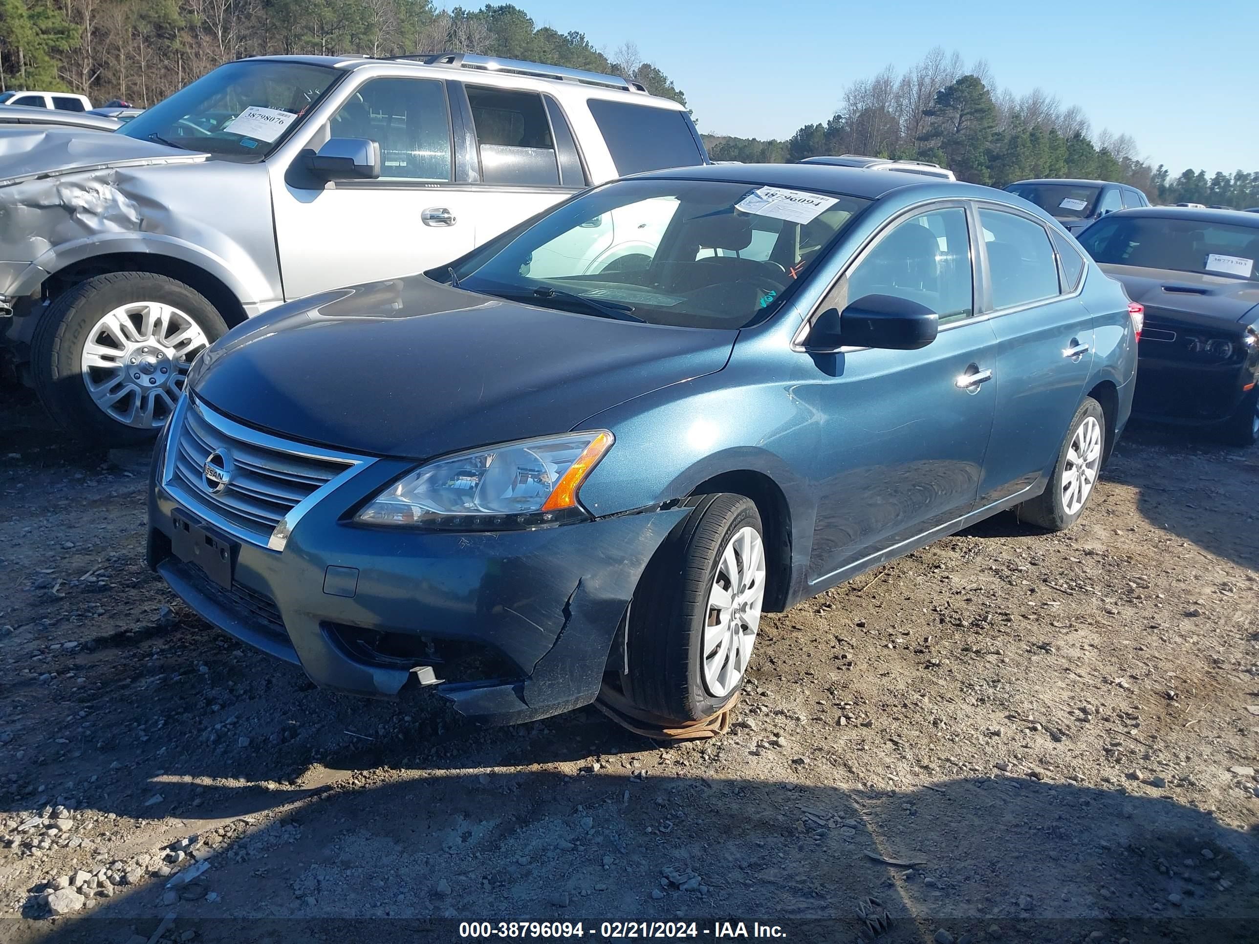 Photo 1 VIN: 1N4AB7AP7DN902985 - NISSAN SENTRA 