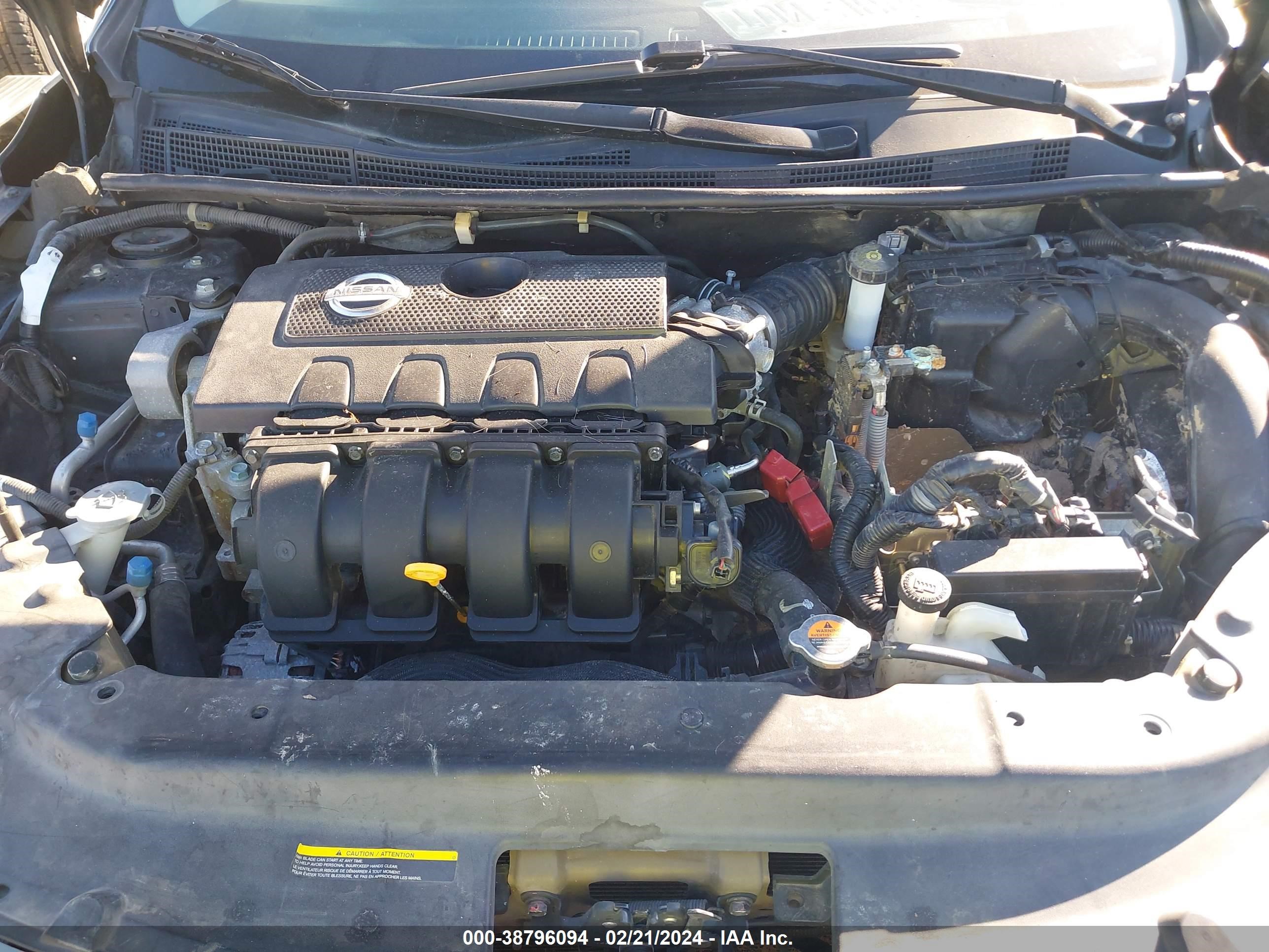 Photo 9 VIN: 1N4AB7AP7DN902985 - NISSAN SENTRA 