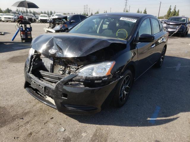 Photo 1 VIN: 1N4AB7AP7EN855488 - NISSAN SENTRA S 