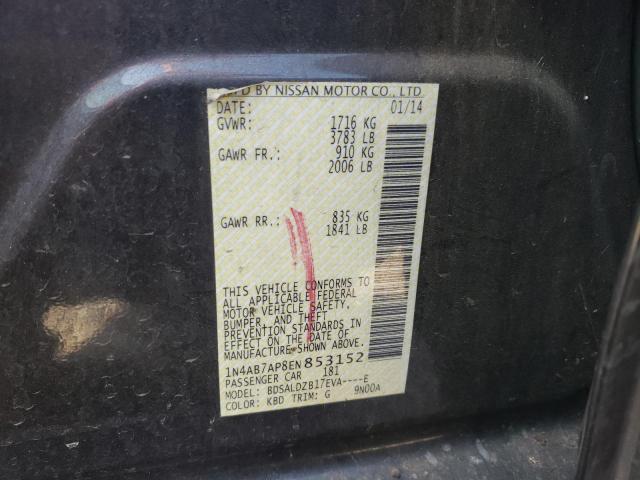 Photo 11 VIN: 1N4AB7AP8EN853152 - NISSAN SENTRA 