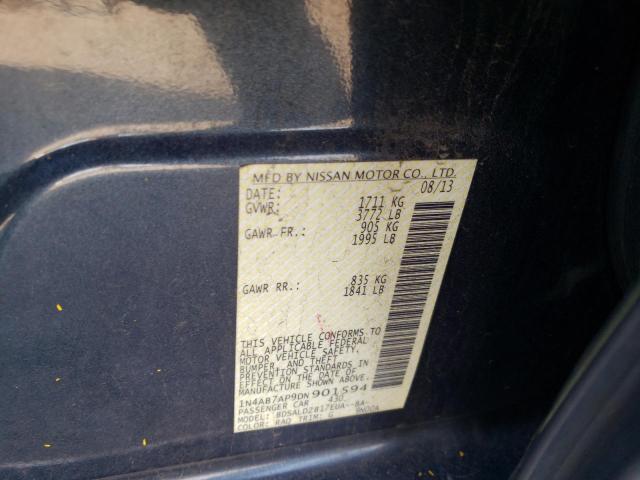 Photo 11 VIN: 1N4AB7AP9DN901594 - NISSAN SENTRA 