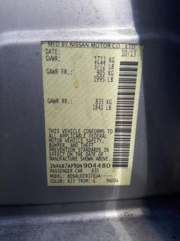 Photo 12 VIN: 1N4AB7AP9DN904480 - NISSAN SENTRA 