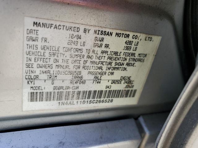 Photo 11 VIN: 1N4AL11D15C266528 - NISSAN ALTIMA 