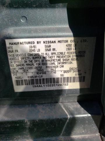 Photo 12 VIN: 1N4AL11D22C128752 - NISSAN ALTIMA BAS 