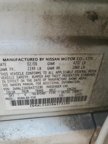 Photo 11 VIN: 1N4AL11D26N373190 - NISSAN ALTIMA 