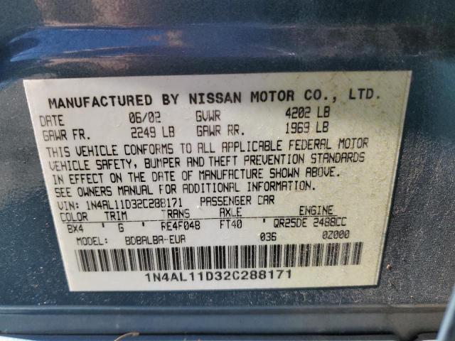 Photo 11 VIN: 1N4AL11D32C288171 - NISSAN ALTIMA 