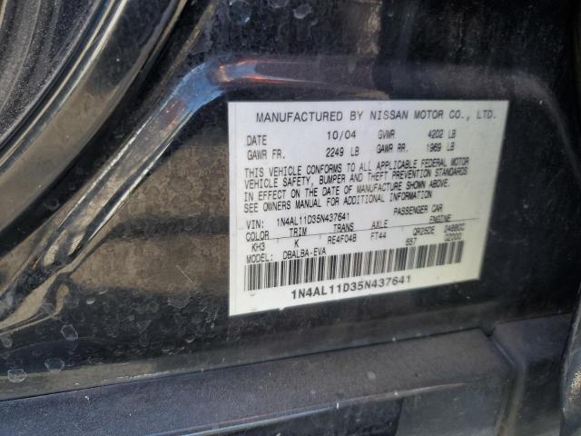 Photo 11 VIN: 1N4AL11D35N437641 - NISSAN ALTIMA S 