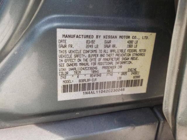 Photo 11 VIN: 1N4AL11D42C230246 - NISSAN ALTIMA 