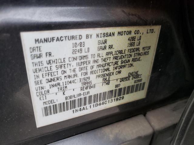 Photo 11 VIN: 1N4AL11D44C131929 - NISSAN ALTIMA 