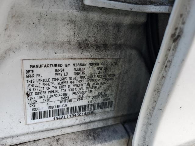 Photo 11 VIN: 1N4AL11D45C147498 - NISSAN ALTIMA 