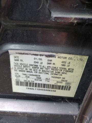 Photo 11 VIN: 1N4AL11D45N466338 - NISSAN ALTIMA 