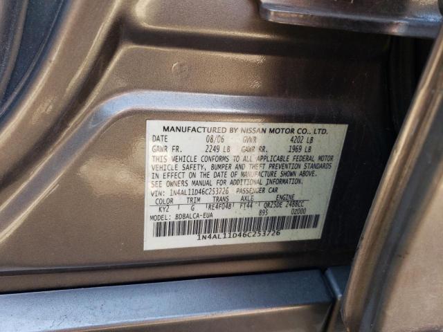 Photo 11 VIN: 1N4AL11D46C253726 - NISSAN ALTIMA 