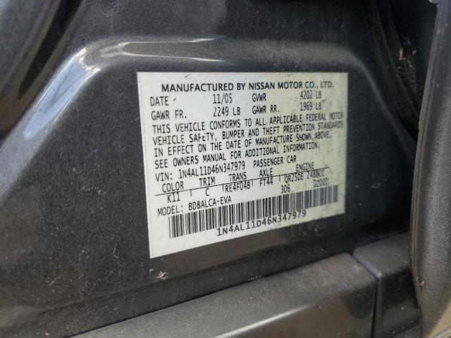 Photo 11 VIN: 1N4AL11D46N347979 - NISSAN ALTIMA 