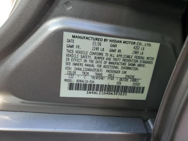 Photo 11 VIN: 1N4AL11D46N393635 - NISSAN ALTIMA 