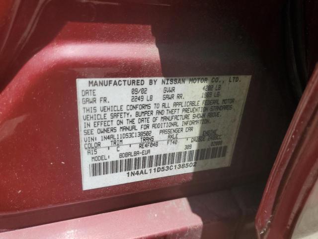 Photo 11 VIN: 1N4AL11D53C138502 - NISSAN ALTIMA 