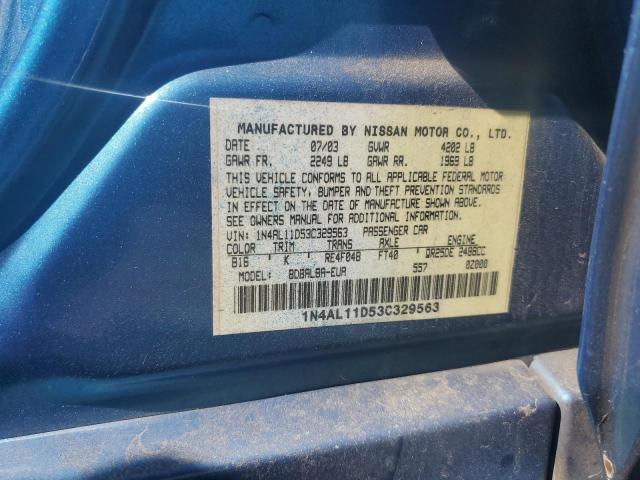 Photo 11 VIN: 1N4AL11D53C329563 - NISSAN ALTIMA 