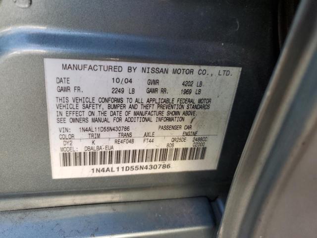 Photo 11 VIN: 1N4AL11D55N430786 - NISSAN ALTIMA 