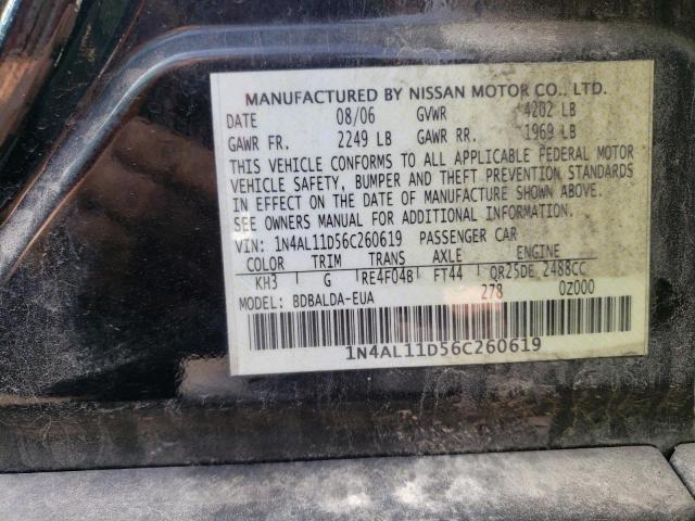 Photo 11 VIN: 1N4AL11D56C260619 - NISSAN ALTIMA 