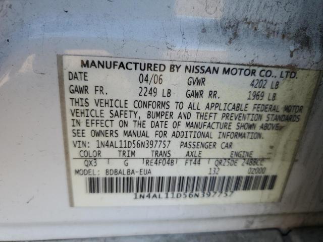 Photo 11 VIN: 1N4AL11D56N397757 - NISSAN ALTIMA 