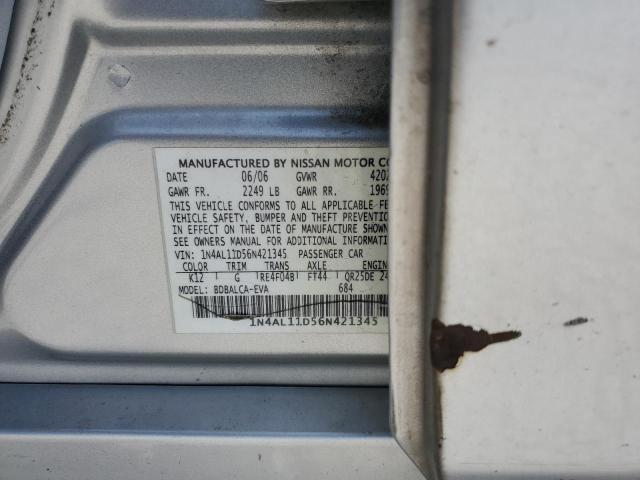 Photo 11 VIN: 1N4AL11D56N421345 - NISSAN ALTIMA 