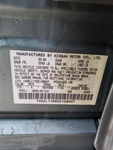 Photo 11 VIN: 1N4AL11D65C108847 - NISSAN ALTIMA 