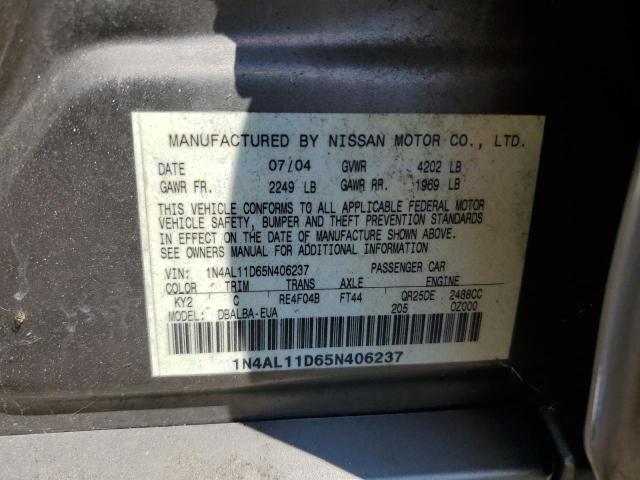 Photo 11 VIN: 1N4AL11D65N406237 - NISSAN ALTIMA 