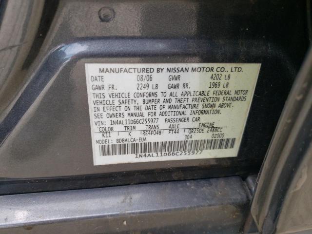 Photo 12 VIN: 1N4AL11D66C255977 - NISSAN ALTIMA 