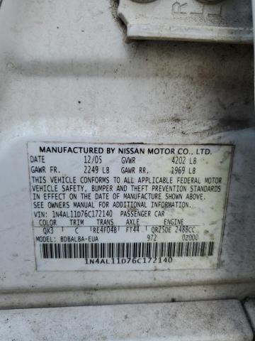 Photo 12 VIN: 1N4AL11D76C172140 - NISSAN ALTIMA 