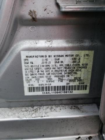 Photo 11 VIN: 1N4AL11D84C158132 - NISSAN ALTIMA 