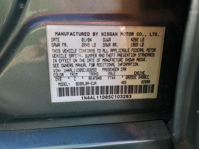 Photo 11 VIN: 1N4AL11D85C103293 - NISSAN ALTIMA 