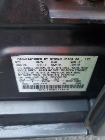 Photo 11 VIN: 1N4AL11D85C154518 - NISSAN ALTIMA 