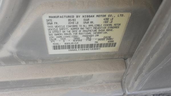 Photo 1 VIN: 1N4AL11DX4C123561 - NISSAN ALTIMA 