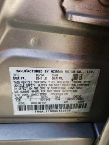 Photo 11 VIN: 1N4AL11DX5C133508 - NISSAN ALTIMA 