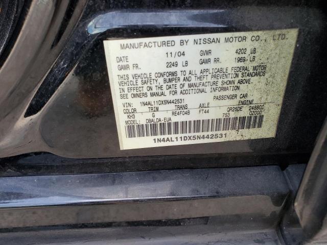 Photo 11 VIN: 1N4AL11DX5N442531 - NISSAN ALTIMA 