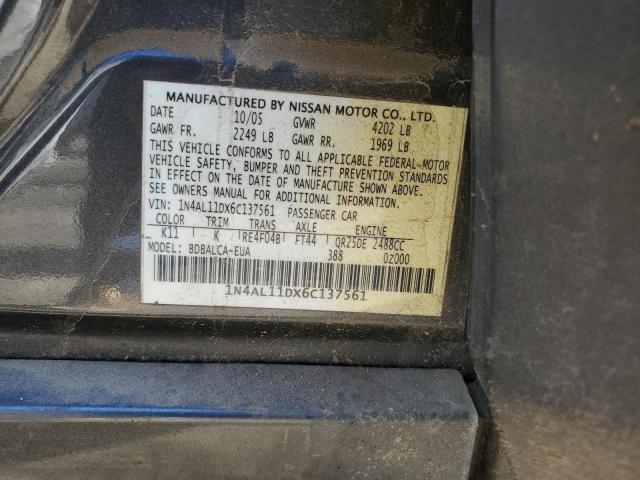 Photo 11 VIN: 1N4AL11DX6C137561 - NISSAN ALTIMA 