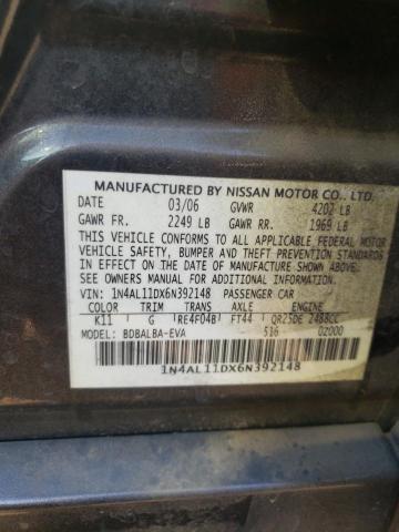 Photo 11 VIN: 1N4AL11DX6N392148 - NISSAN ALTIMA 