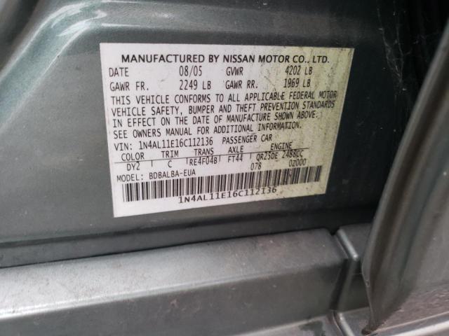 Photo 11 VIN: 1N4AL11E16C112136 - NISSAN ALTIMA 