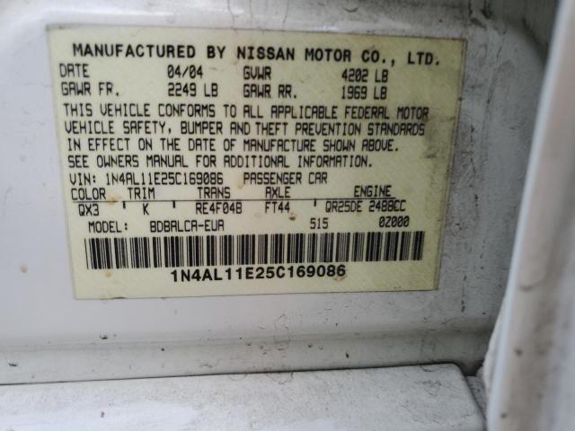 Photo 11 VIN: 1N4AL11E25C169086 - NISSAN ALTIMA 