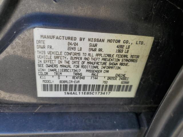 Photo 12 VIN: 1N4AL11E85C173417 - NISSAN ALTIMA 