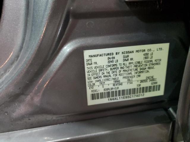 Photo 11 VIN: 1N4AL11E95C174012 - NISSAN ALTIMA 