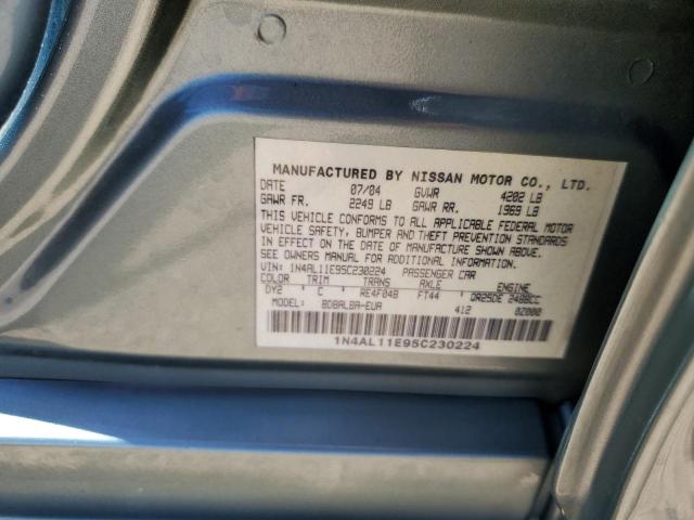 Photo 11 VIN: 1N4AL11E95C230224 - NISSAN ALTIMA 