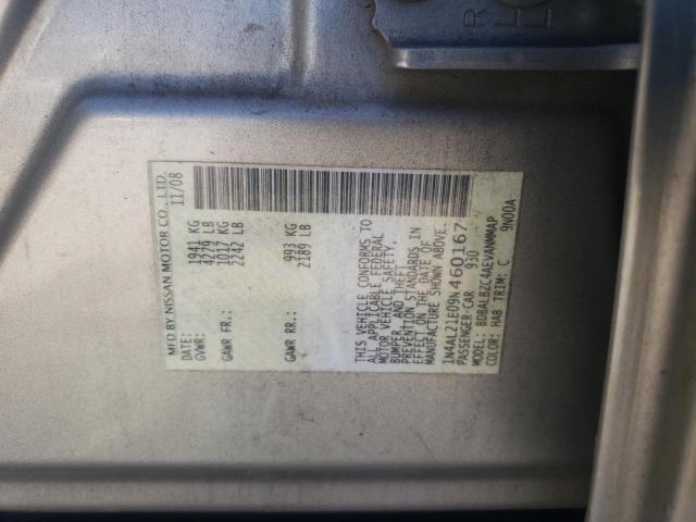 Photo 12 VIN: 1N4AL21E09N460167 - NISSAN ALTIMA 2.5 