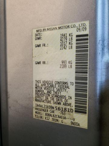 Photo 11 VIN: 1N4AL21E09N561810 - NISSAN ALTIMA 