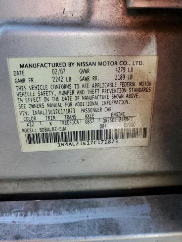 Photo 12 VIN: 1N4AL21E17C171873 - NISSAN ALTIMA 