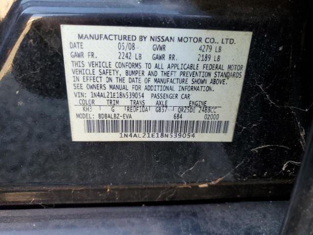 Photo 11 VIN: 1N4AL21E18N539054 - NISSAN ALTIMA 