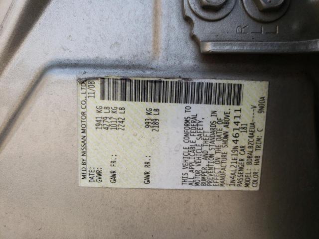 Photo 11 VIN: 1N4AL21E19N461411 - NISSAN ALTIMA 2.5 