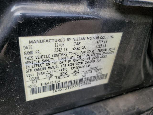 Photo 12 VIN: 1N4AL21E27C144956 - NISSAN ALTIMA 