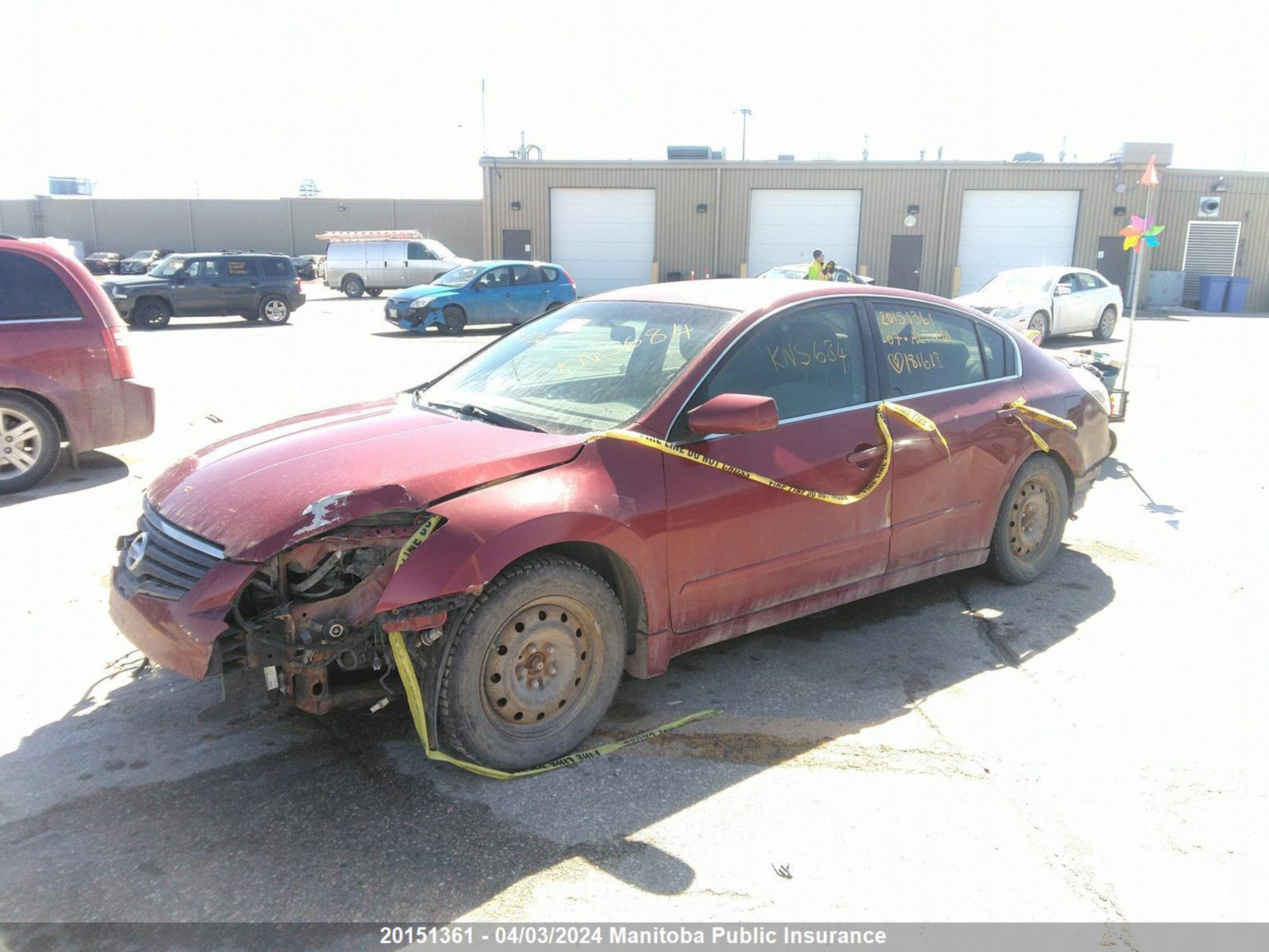 Photo 1 VIN: 1N4AL21E27C181618 - NISSAN ALTIMA 