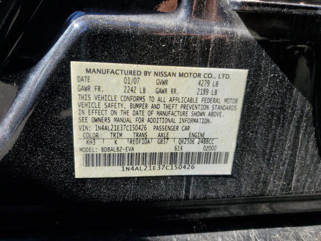 Photo 11 VIN: 1N4AL21E37C150426 - NISSAN ALTIMA 2.5 