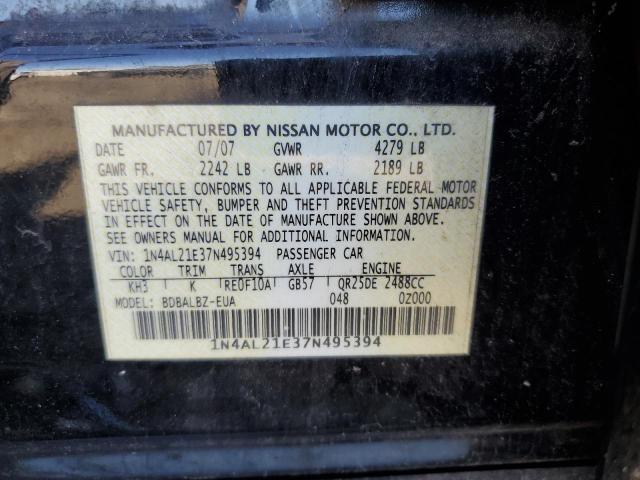 Photo 11 VIN: 1N4AL21E37N495394 - NISSAN ALTIMA 